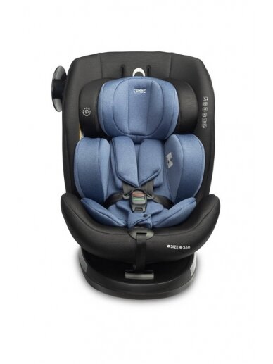 Autokrēsliņš Caretero Commo I-Size, 0-36 kg, navy 2