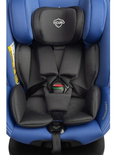 Caretero autokrēsliņš Securo I-size, 0-36 kg, blue 16