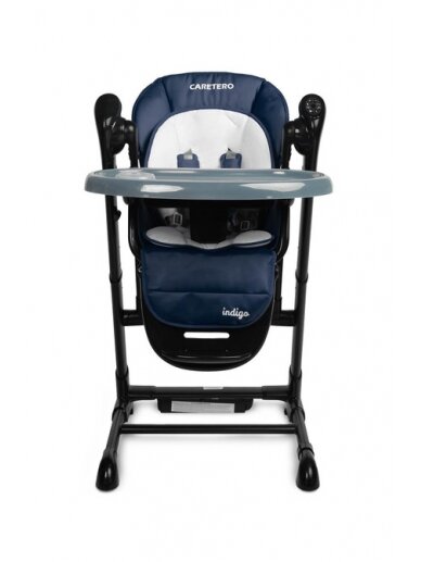 Daudzfunkcionāls barošanas krēsls Caretero Indigo, black/navy 5