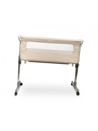 CARETERO BEDSIDE CRIB - gultiņa SLEEP2GETHER BEIGE 4