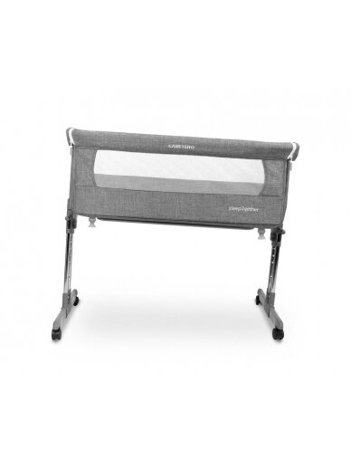 CARETERO BEDSIDE CRIB - gultiņa SLEEP2GETHER BEIGE 10