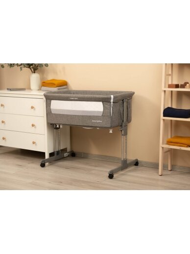 CARETERO BEDSIDE CRIB - gultiņa SLEEP2GETHER BEIGE 18