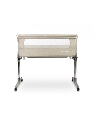 Caretero BEDSIDE CRIB SLEEP2GETHER GREY 3