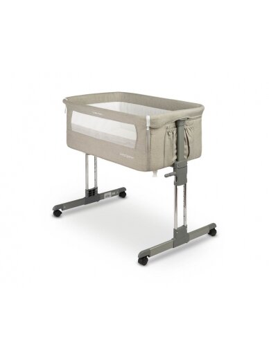 Caretero BEDSIDE CRIB SLEEP2GETHER GREY 5