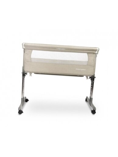 Caretero BEDSIDE CRIB SLEEP2GETHER GREY 6