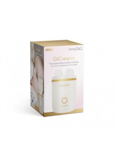 INNOGIO GIOwarm pārnēsājams bērnu pudeļu sildītājs GIO-370 1