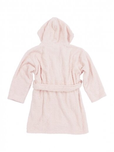 Terry bathrobe for children, Meyco Baby,(Soft Pink) 1