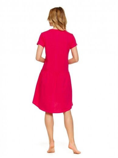 Maternity breastfeeding nightdress by DN (hot pink) 3