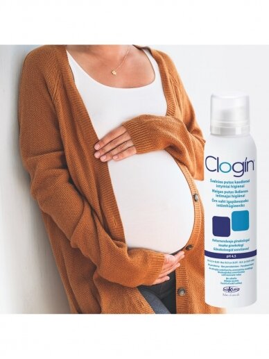 Intimate hygiene cleansing foam after childbirth, CLOGIN 1