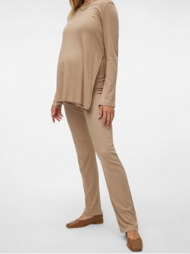 MLGEMMA maternity trousers, Mama;licious (sand) 6