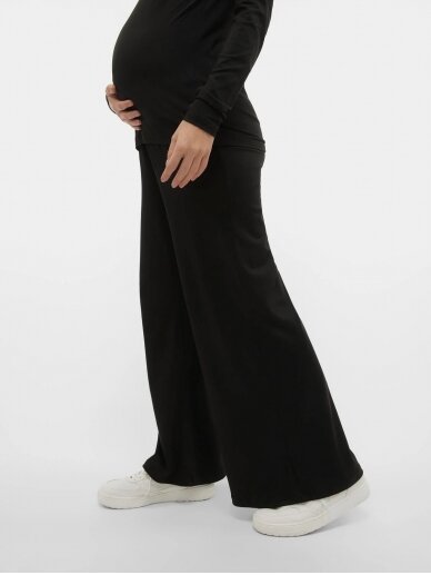 MLGIO maternity trousers, Mama;licious BLACK 2