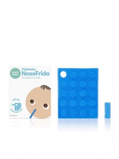 Maināmie vienreizlietojamie filtri bērnu deguna aspiratoram NoseFrida®