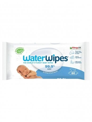 WATER WIPES bērnu salvetes 60 gb