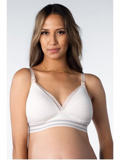 Maternity and nursing bra Elevate Shell Marle, HotMilk 1