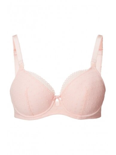 Nursing bra padded Honolulu by Noppies (light rose)