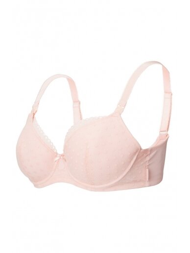 Nursing bra padded Honolulu by Noppies (light rose) 1