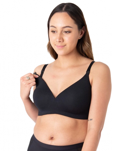 Barošanas krūšturis Leakproof Black, HotMilk