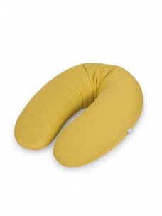 Barošanas spilvens 190 cm, Physio Flexi Mustard, CebaBaby