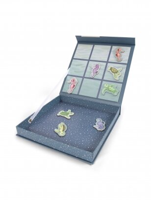 Magnetic Tic Tac Toe, Sea friends, FILIBABBA, 3+