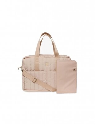 Diaper Bag Puffed Moos - Beige, Jollein (Kopija)