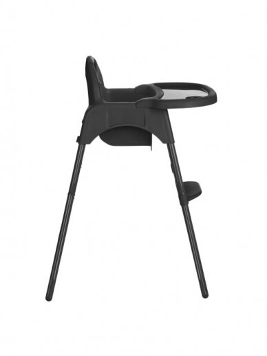 Highchair 2in1 Jammy Black, Kikkaboo 3