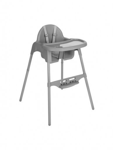 Highchair 2in1 Jammy Grey, Kikkaboo