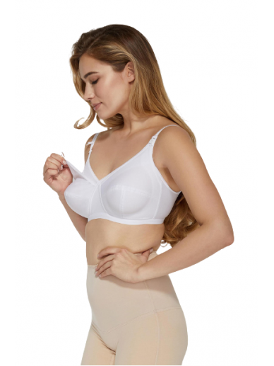 Cotton nursing bra Milky by Mitex (white) 2