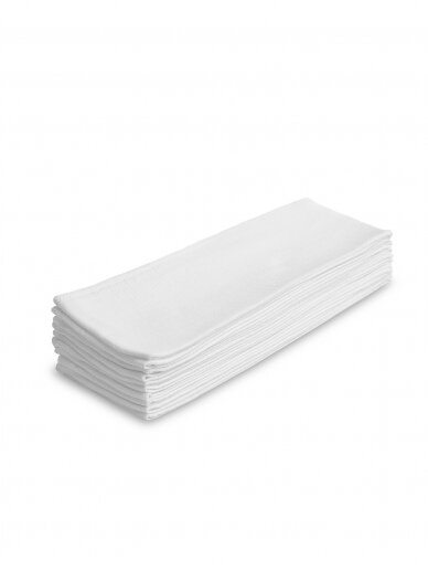 Gauze (muslin) diapers, Standart Comfort, 10 pcs, 60x80, Sillo (white)