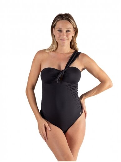 Maternity swimwear Cuba, Cache Coeur (black), Maternity clothes