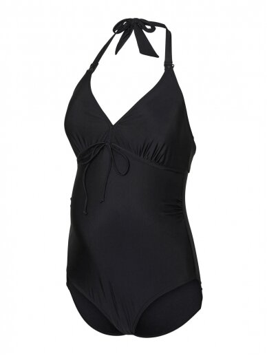 Maternity and nursing swimsuit MLVERONICA, Mama;licious (Black)