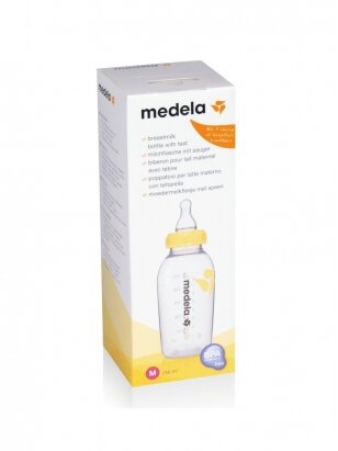 Medela pudelīte ar mānekli 250 ml