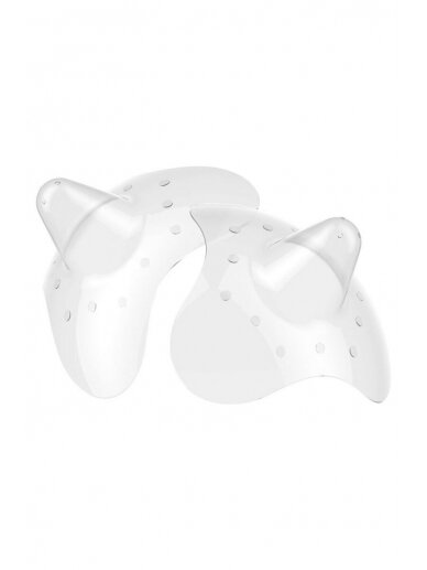 Silicone nipple shield in a box 2 pcs. Size M, BabyOno