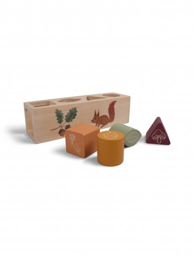 Wooden shape sorter, FILIBABBA 3