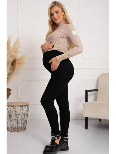 Cotton elastic for pregnant women, ForMommy PARIS (black)