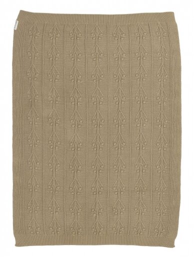 Sega mazuļiem 75x100cm, Meyco Baby 1.0 TOG (Romantic flower, taupe) 2