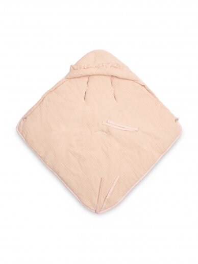 Muslin blanket-envelope for baby 90x90, Sensillo (Pink) 2