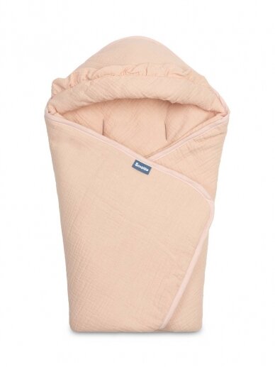 Muslin blanket-envelope for baby 90x90, Sensillo (Pink)