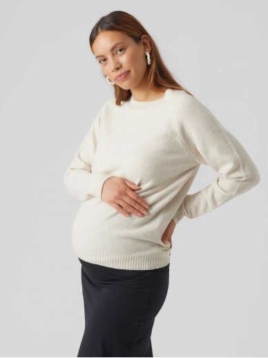 Maternity sweater VMMDOFFY, Mama;licious (Brich) 3