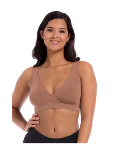 Bra for pregnant and nursing, MB (Mocha)