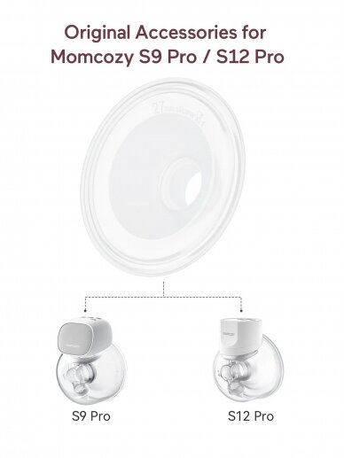 Momcozy Double Sealed Flange 24mm for S9Pro S12Pro Breast Pump, 1 psc  4