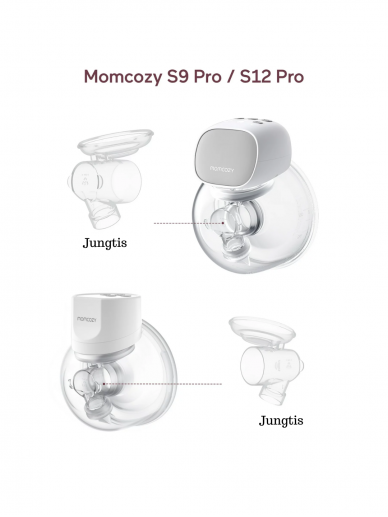 Momcozy Duckbill Valves & Silicone Diaphragm for Momcozy S9 Pro S12 Pro Wearable Breastpump (Kopija) 1