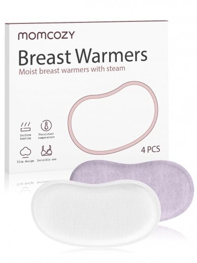 Momcozy Instant Heat Breast Warmers, 4 sc
