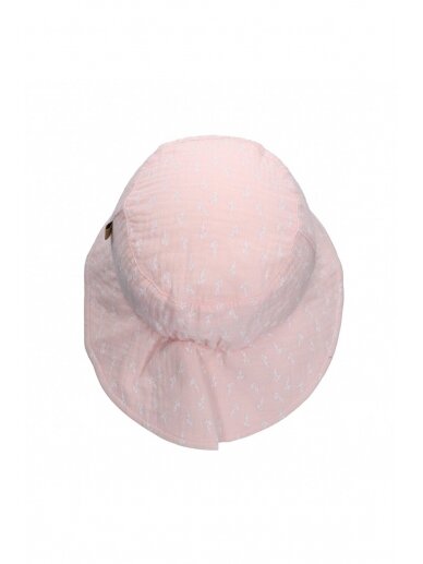 TuTu organic cotton hat-panama (light pink/white) 2