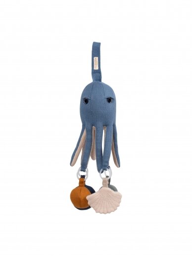 Activity toy - Otto the octopus touch & play muddly blue, FILIBABBA