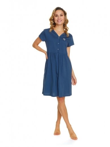 Nightwear for pregnant and nursing Deep Blue, DN 3