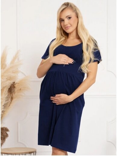 Nightwear for pregnant and nursing, Laura, ForMommy (Blue) 1