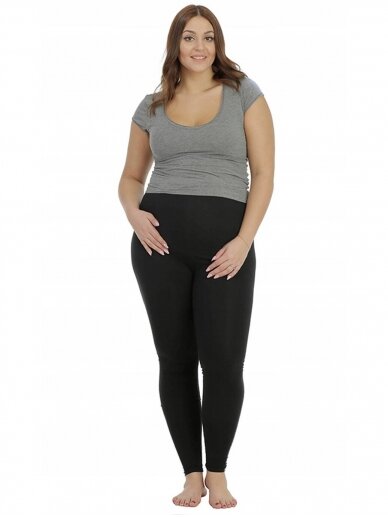 Maternity leggings, Classic, ForMommy (black) 9