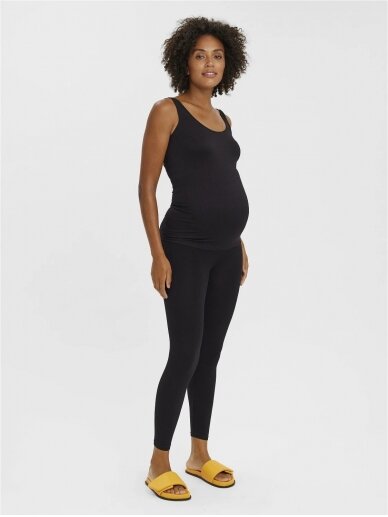 Maternity leggings, VMMISA, Mama;licious black 3