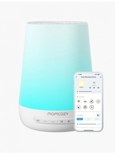 Portable white noise machine-lamp, Momcozy