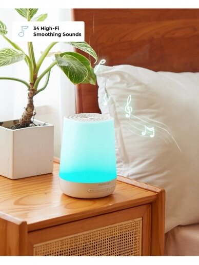 Portable white noise machine-lamp, Momcozy 6